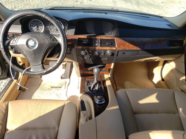 Photo 9 from auction – 2007 BMW 530 I with VIN WBANE73567CM51530