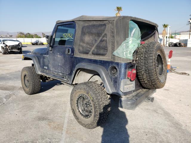 Photo 3 from auction – 2002 JEEP WRANGLER / with VIN 1J4FA29P32P738219