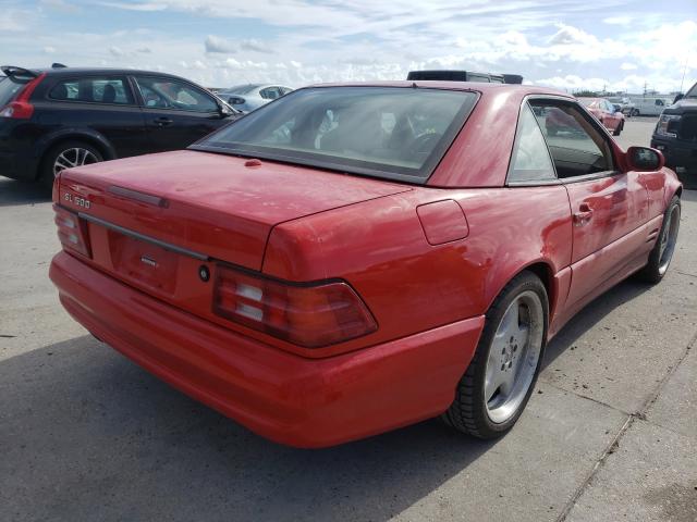 Photo 4 from auction – 2001 MERCEDES-BENZ SL 500 with VIN WDBFA68F11F197146