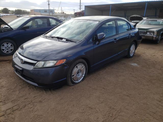 Photo 2 from auction – 2007 HONDA CIVIC HYBR with VIN JHMFA36287S020091