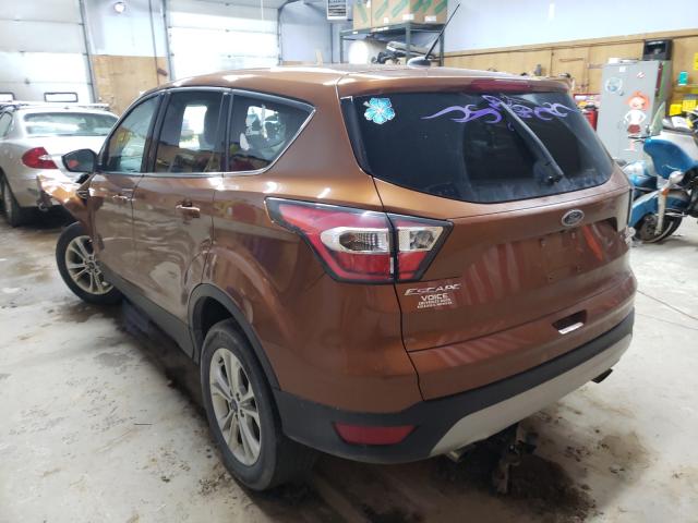 Photo 3 from auction – 2017 FORD ESCAPE SE with VIN 1FMCU9GD0HUA69382