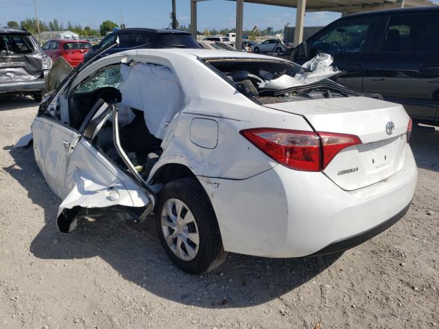 Photo 3 from auction – 2017 TOYOTA COROLLA L with VIN 2T1BURHEXHC928028
