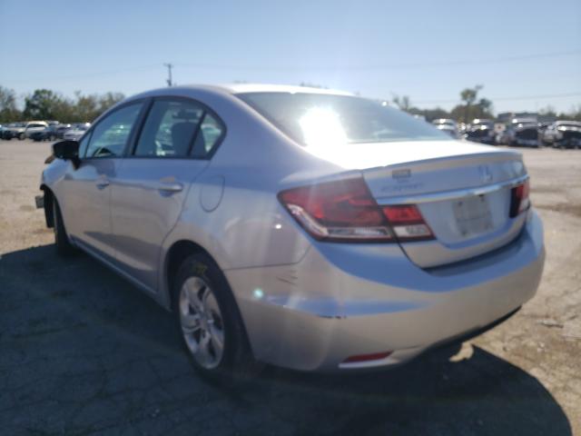 Photo 3 from auction – 2014 HONDA CIVIC LX with VIN 19XFB2F51EE009162