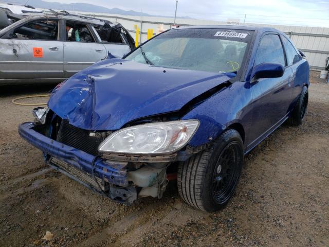 Photo 2 from auction – 2004 HONDA CIVIC EX with VIN 1HGEM22984L034419