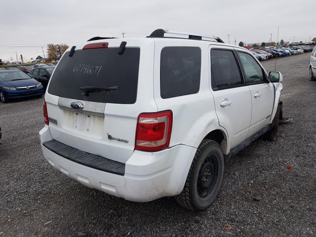 Photo 4 from auction – 2008 FORD ESCAPE HEV with VIN 1FMCU49H08KA40558