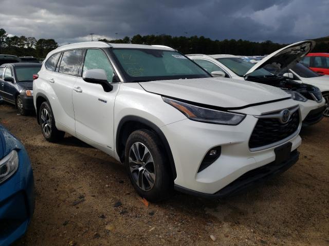 TOYOTA HIGHLANDER 2021 with VIN 5TDGBRCH4MS526715 - Photo from auction