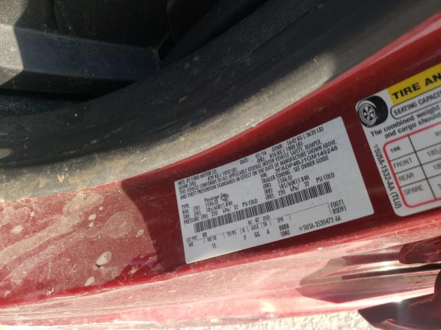 Photo 10 from auction – 2016 FORD FIESTA ST with VIN 3FADP4BJ1GM149248
