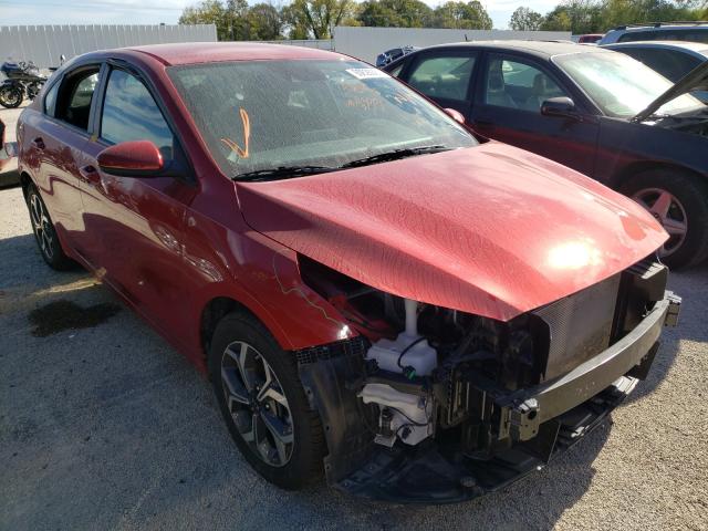 KIA FORTE FE 2019 with VIN 3KPF24AD4KE091782 - Photo from auction