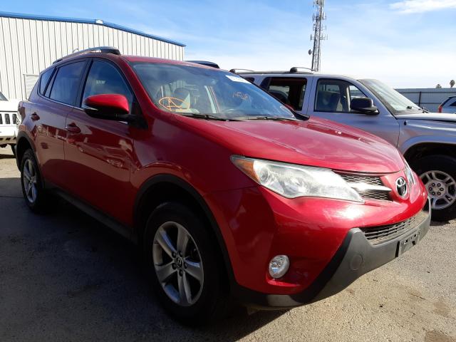 TOYOTA RAV4 XLE 2015 with VIN 2T3RFREV3FW325521 - Photo from auction