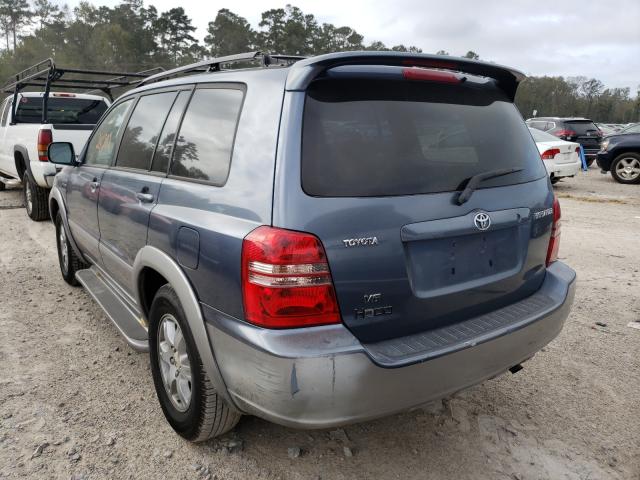 Photo 3 from auction – 2002 TOYOTA HIGHLANDER with VIN JTEGF21A420028995