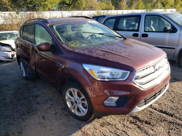 FORD ESCAPE SE 2018 with VIN 1FMCU0GD2JUB09818 - Photo from auction