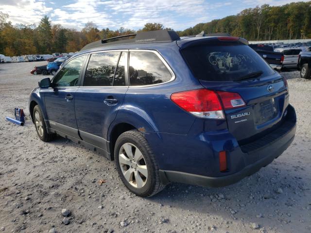 Снимка 3 от търг – 2011 SUBARU OUTBACK 2. с VIN 4S4BRBKC6B3330949