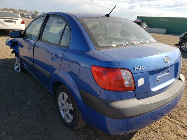 Photo 3 from auction – 2008 KIA RIO BASE with VIN KNADE123086401425