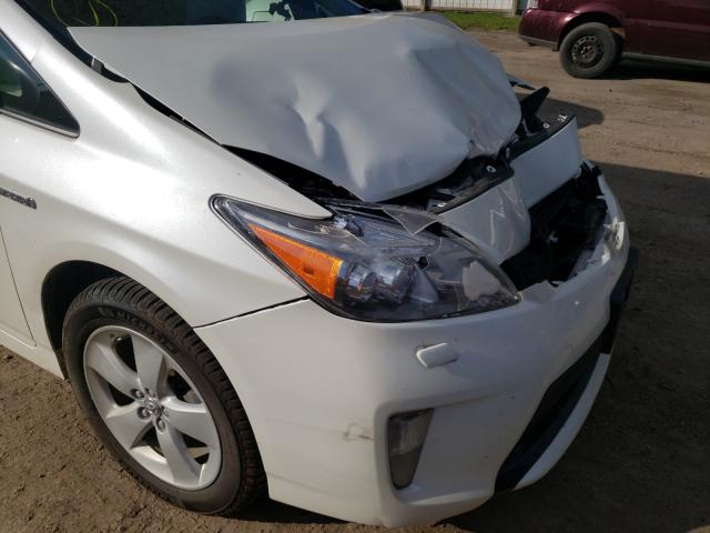 Photo 9 from auction – 2013 TOYOTA PRIUS with VIN JTDKN3DU3D1672529