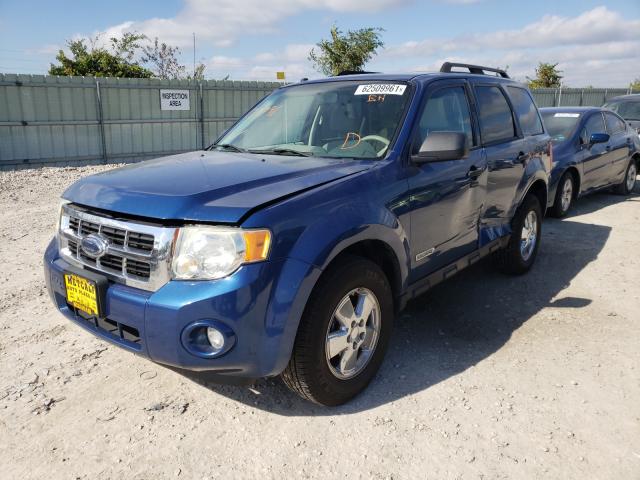 Photo 2 from auction – 2008 FORD ESCAPE XLT with VIN 1FMCU03Z88KC67796
