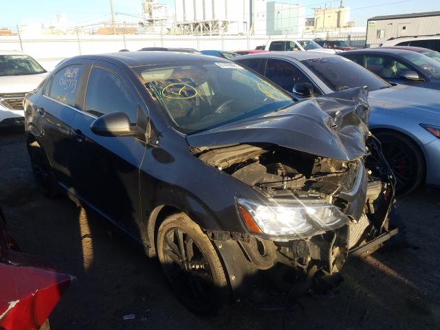 CHEVROLET SONIC LT 2018 with VIN 1G1JD5SB1J4122437 - Photo from auction