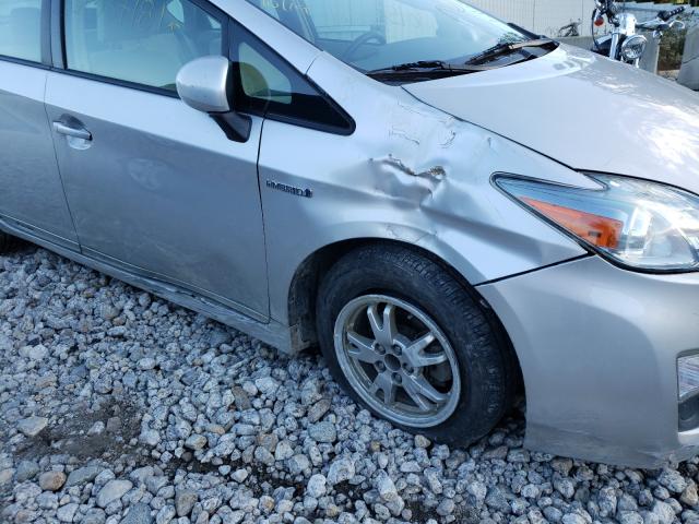 Photo 9 from auction – 2011 TOYOTA PRIUS with VIN JTDKN3DU5B5297748