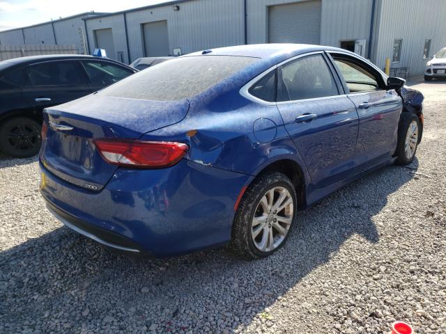 Photo 4 from auction – 2015 CHRYSLER 200 LIMITE with VIN 1C3CCCABXFN666031