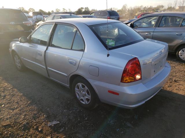 Photo 3 from auction – 2005 HYUNDAI ACCENT GL with VIN KMHCG45C95U669382