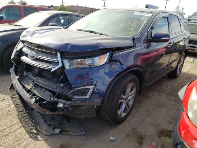 Photo 2 from auction – 2016 FORD EDGE TITAN with VIN 2FMPK4K9XGBB56451