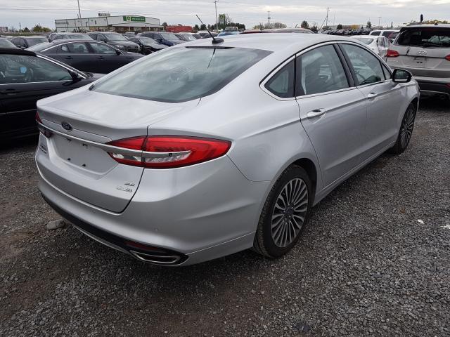Photo 4 from auction – 2017 FORD FUSION SE with VIN 3FA6P0T96HR127370