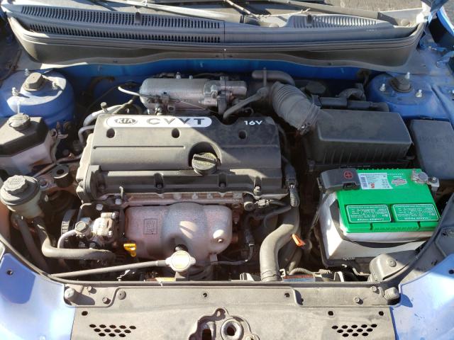 Photo 7 from auction – 2008 KIA RIO BASE with VIN KNADE123086401425