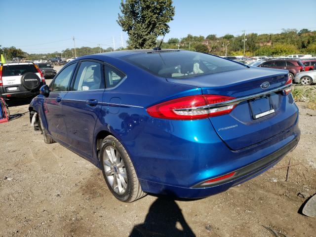 Photo 3 from auction – 2017 FORD FUSION SE with VIN 3FA6P0H74HR366407