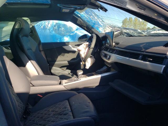 Photo 5 from auction – 2021 AUDI S5 PREMIUM with VIN WAUA4CF50MA038161