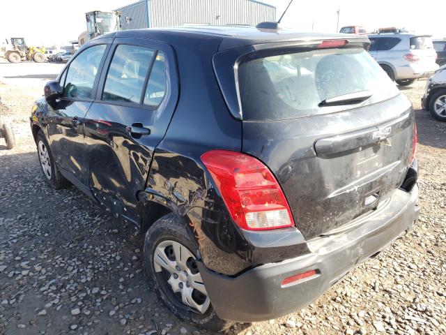 Photo 3 from auction – 2015 CHEVROLET TRAX LS with VIN KL7CJKSB6FB099812