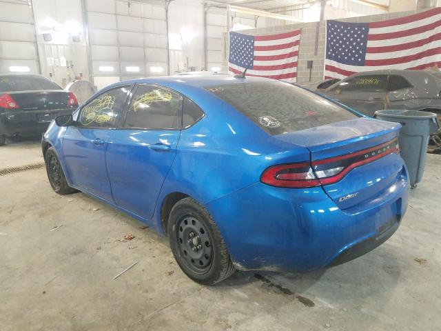 Photo 3 from auction – 2015 DODGE DART SE with VIN 1C3CDFAA0FD362797