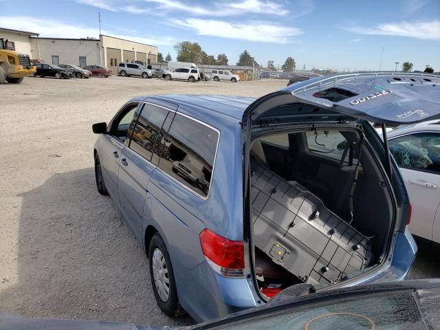 Photo 3 from auction – 2009 HONDA ODYSSEY LX with VIN 5FNRL38219B034226
