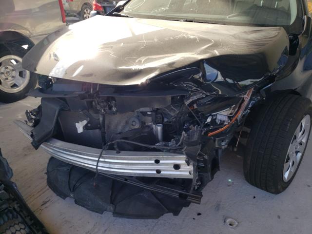 Photo 9 from auction – 2021 TOYOTA COROLLA LE with VIN JTDEPMAE5MJ180708