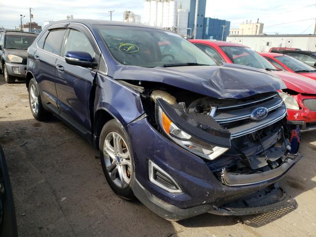 FORD EDGE TITAN 2016 with VIN 2FMPK4K9XGBB56451 - Photo from auction