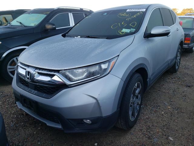 Photo 2 from auction – 2019 HONDA CR-V EX with VIN 2HKRW2H55KH634962