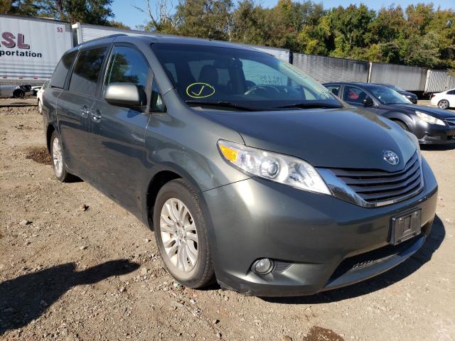 TOYOTA SIENNA XLE 2011 with VIN 5TDYK3DC0BS061058 - Photo from auction