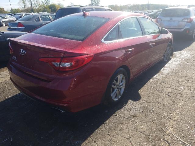 Photo 4 from auction – 2015 HYUNDAI SONATA SE with VIN 5NPE24AF9FH144295