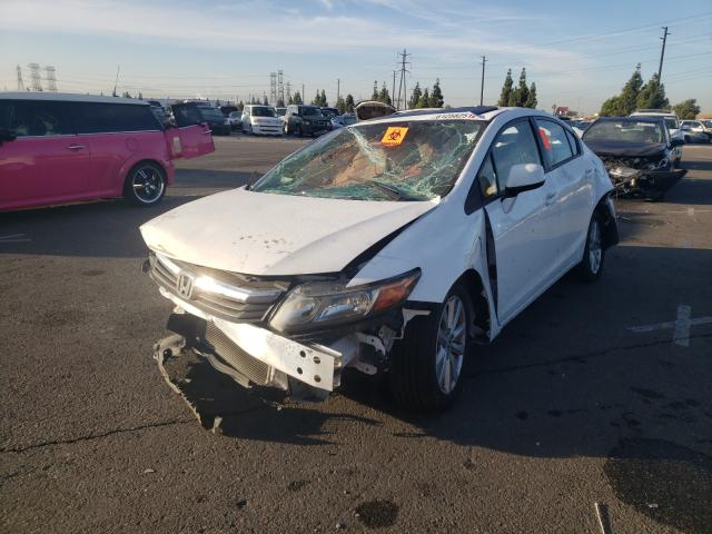 Photo 2 from auction – 2012 HONDA CIVIC EX with VIN 19XFB2F88CE359606