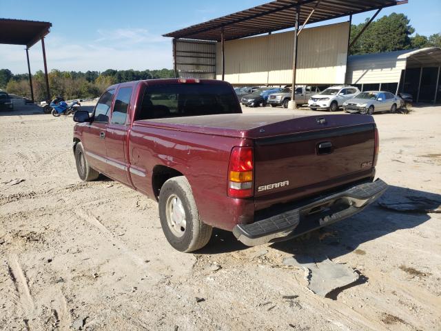 Photo 3 from auction – 2002 GMC NEW SIERRA with VIN 2GTEC19T721418501