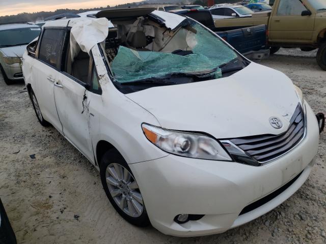 TOYOTA SIENNA XLE 2017 with VIN 5TDDZ3DCXHS158819 - Photo from auction