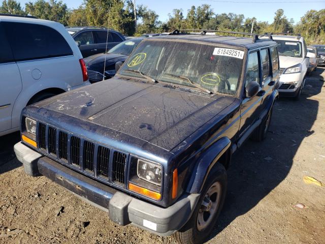 Photo 2 from auction – 2000 JEEP CHEROKEE S with VIN 1J4FF48S4YL204620