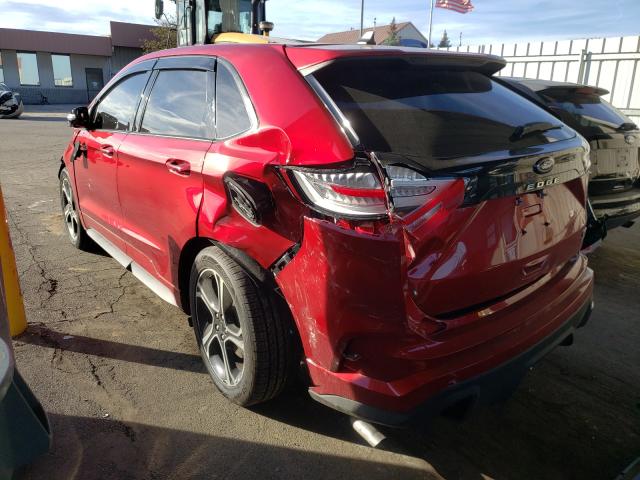 Photo 3 from auction – 2021 FORD EDGE ST with VIN 2FMPK4AP2MBA43038