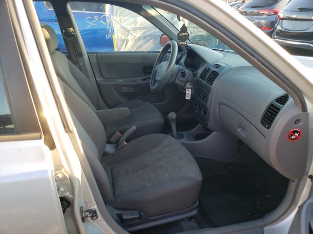 Photo 5 from auction – 2005 HYUNDAI ACCENT GL with VIN KMHCG45C95U669382