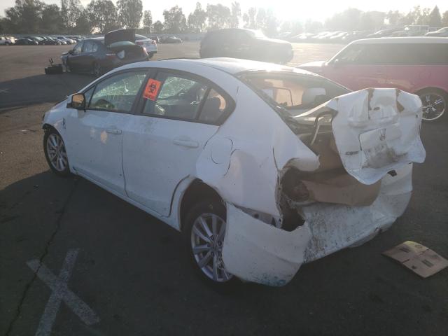 Photo 3 from auction – 2012 HONDA CIVIC EX with VIN 19XFB2F88CE359606