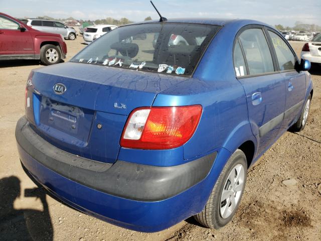 Photo 4 from auction – 2008 KIA RIO BASE with VIN KNADE123086401425