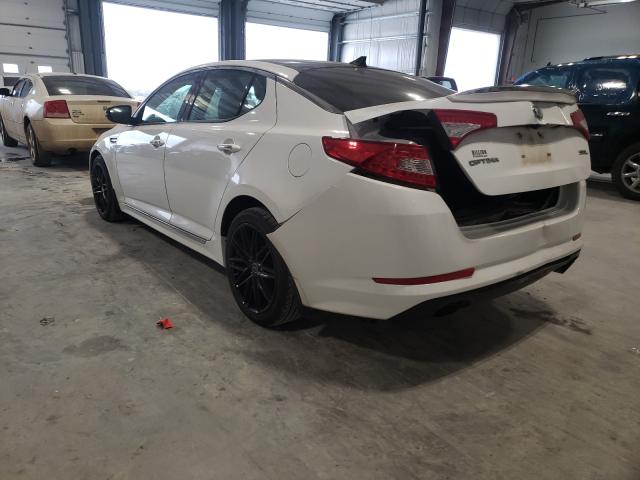 Photo 3 from auction – 2013 KIA OPTIMA SX with VIN 5XXGR4A69DG093796