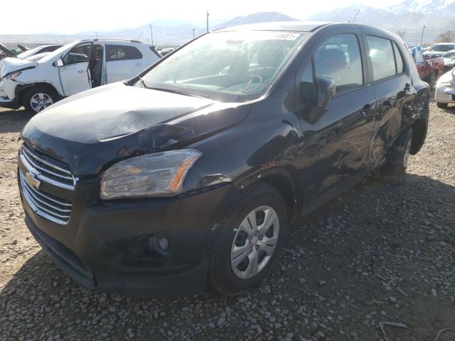 Photo 2 from auction – 2015 CHEVROLET TRAX LS with VIN KL7CJKSB6FB099812