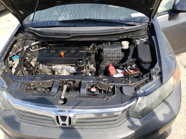 Photo 7 from auction – 2012 HONDA CIVIC LX with VIN 19XFB2E59CE039590