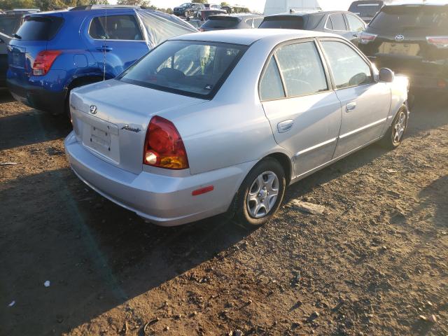 Photo 4 from auction – 2005 HYUNDAI ACCENT GL with VIN KMHCG45C95U669382