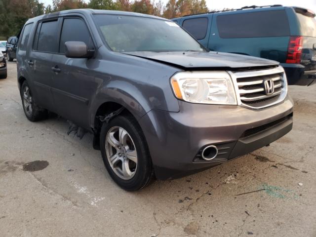 HONDA PILOT EXL 2014 with VIN 5FNYF4H5XEB020242 - Photo from auction