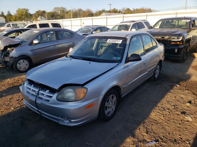 Photo 2 from auction – 2005 HYUNDAI ACCENT GL with VIN KMHCG45C95U669382